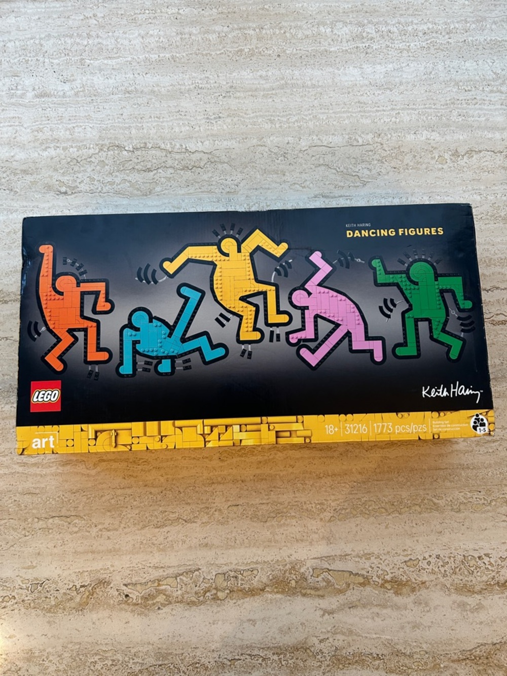 NEW 🆕 LEGO 31216 Keith Haring Dancing Figures Art Set - 1,773 pieces collectible